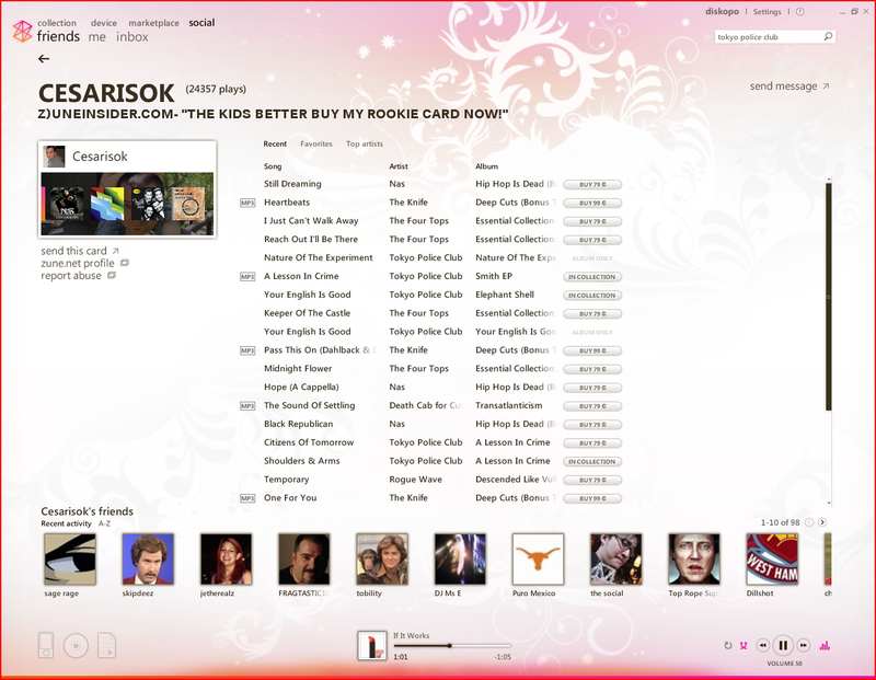Illustration for article titled Zune 2.5 Update Screenshot Tour